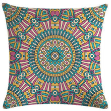 Load image into Gallery viewer, Mandala Printing Cushion Cover Mandala Polyester Decorative Pillowcase Home Accessories Sofa Pillow Case Funda Almohada
