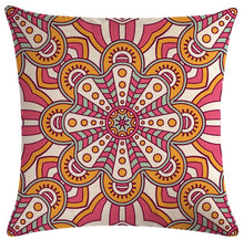 Load image into Gallery viewer, Mandala Printing Cushion Cover Mandala Polyester Decorative Pillowcase Home Accessories Sofa Pillow Case Funda Almohada
