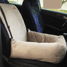 Load image into Gallery viewer, Pets Travel Car Seat Universal Vehicle Armrest Box Pet Carrier Seat Nonslip Quilted Pet Carrier for Cats &amp;Dogs Outdoor Travel
