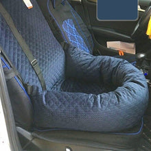 Load image into Gallery viewer, Pets Travel Car Seat Universal Vehicle Armrest Box Pet Carrier Seat Nonslip Quilted Pet Carrier for Cats &amp;Dogs Outdoor Travel

