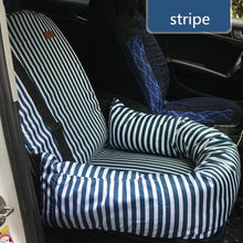 Load image into Gallery viewer, Pets Travel Car Seat Universal Vehicle Armrest Box Pet Carrier Seat Nonslip Quilted Pet Carrier for Cats &amp;Dogs Outdoor Travel
