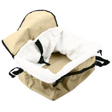 Load image into Gallery viewer, Portable Safe Carry Pet Dog Cat Travel Car Seat Carrier Beds Folding Bag Kennel Mat Pet Sofa Kitten Puppy Bag
