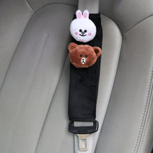 Load image into Gallery viewer, VVTKK cute Cartoon Car Sefety Seat Belt cover Child isofix Seat belt Shoulder Pad Protection Plush Padding car Accessories
