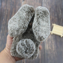 Load image into Gallery viewer, Rabbit Fur Case For Huawei Honor 7C 7S 8 8A 8C 8S 8X 9 8 Play 4T Pro V20 Nova 7 6 5i Pro SE 5 Bunny Doll Cover
