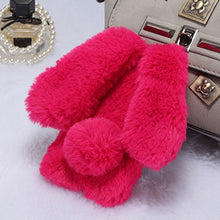 Load image into Gallery viewer, Rabbit Fur Case For Huawei Honor 7C 7S 8 8A 8C 8S 8X 9 8 Play 4T Pro V20 Nova 7 6 5i Pro SE 5 Bunny Doll Cover

