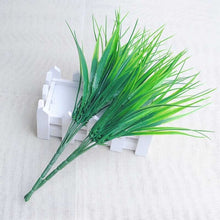 Load image into Gallery viewer, Artificial flower Plant Lawn DIY Background Wall Simulation Grass Leaf Home Decoration Green Wholesale Carpet Turf Office Decor
