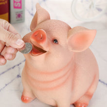 Load image into Gallery viewer, Piggy Bank Safe Money Box Alcancia Resin Craft Coin Pig Shaped Gifts Toy Kids skarbonka  Birthday Gift Coins Storage Box
