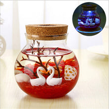 Load image into Gallery viewer, LED Night Lamp Romantic Sea Fish Stone Ocean Bottle Night Lights For Children Christmas Valentine's Day Gift Bedroom Decoration
