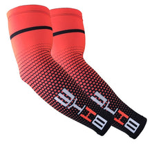 Load image into Gallery viewer, KoKossi 2PCS Sports Arm Compression Sleeve Basketball Cycling Arm Warmer Summer Running UV Protection Volleyball Sunscreen Bands
