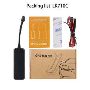 LK710C Car GPS Tracker SMS GSM GPRS Vehicle Tracking Device Mini Monitor Locator High Performance Motorcycle Tracking Device