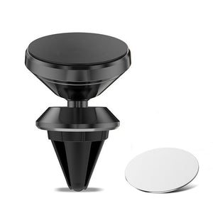 360 Rotable Air Vent Magnetic Holder for Mobile Phone in Car GPS Navigation Universal Bracket Stand Magnet Car Phone Holder