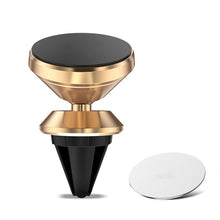 Load image into Gallery viewer, 360 Rotable Air Vent Magnetic Holder for Mobile Phone in Car GPS Navigation Universal Bracket Stand Magnet Car Phone Holder
