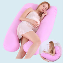 Load image into Gallery viewer, Pregnancy Pillow Maternity Pillow 120*70cm Sleeping Pillow for Pregnant Cotton U-shaped Waist Support Side Long Pillow Women

