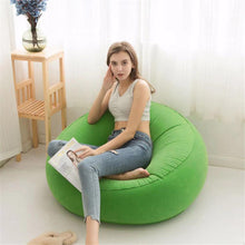 Load image into Gallery viewer, Inflatable Bean Bag Chair Air Beach Chair Seat Cushion Portable Home Outdoor Grass Garden Inflatable Sleeping Chair Sofa Lounge
