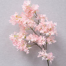 Load image into Gallery viewer, 90cm Large Artificial Flowers Cherry Plum Peach Blossom Plastic Long Stem Silk Flower Branch Fake Flower Wedding Home Decoration
