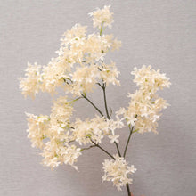 Load image into Gallery viewer, 90cm Large Artificial Flowers Cherry Plum Peach Blossom Plastic Long Stem Silk Flower Branch Fake Flower Wedding Home Decoration
