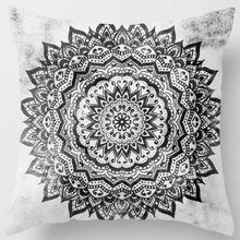 Load image into Gallery viewer, Creative design mandala  flowers pillow cases pretty floral pattern beauty square pillow case home pillow covers
