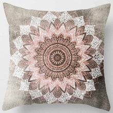 Load image into Gallery viewer, Creative design mandala  flowers pillow cases pretty floral pattern beauty square pillow case home pillow covers
