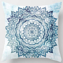 Load image into Gallery viewer, Creative design mandala  flowers pillow cases pretty floral pattern beauty square pillow case home pillow covers
