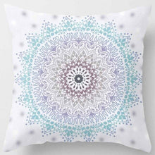 Load image into Gallery viewer, Creative design mandala  flowers pillow cases pretty floral pattern beauty square pillow case home pillow covers
