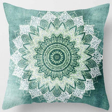 Load image into Gallery viewer, Creative design mandala  flowers pillow cases pretty floral pattern beauty square pillow case home pillow covers
